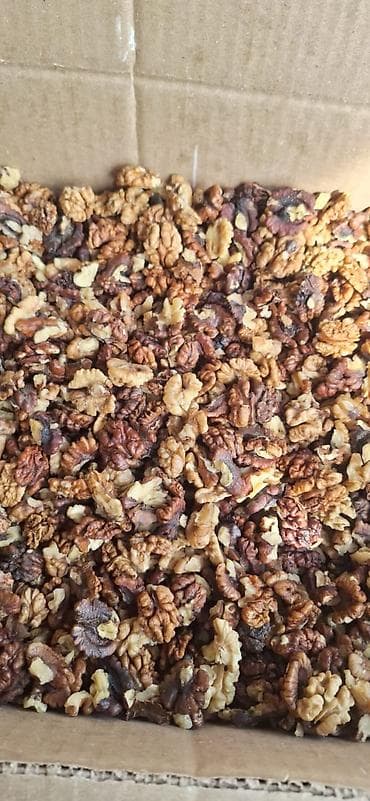 Крупы, мука, сахар: Грецкий орех и фисташка (ядро, очищенные) - Ядра грецкого ореха: микс — 1