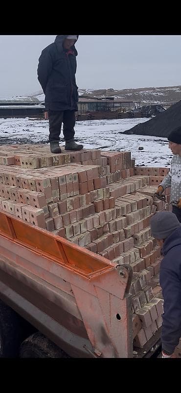 кирпич кызыл: Пустотелый, дырчатый, Жженый кирпич, Полублок, 250×120×90 — 2