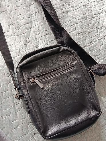 Шарфы, палантины: Барсетка, Застежка на молнии, Множество карманов, Регулируемый ремень, Б/у — 2