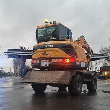 сигнальн: Экскаватор, Hyundai, Колесный — 6