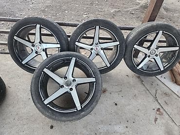 Колеса в сборе 215 / 45 / R 17, Лето, Б/у, Комплект, Легковые, Литые, отверстий - 4