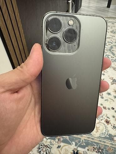 IPhone 13 Pro, Б/у, 256 ГБ, Графит, Зарядное устройство, Кабель, 100 %