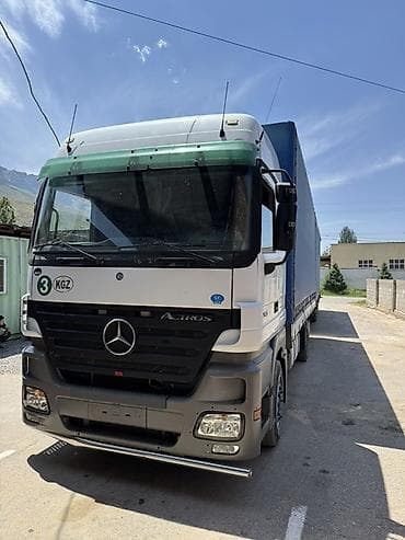 honda edixs: Тягач, Mercedes-Benz, 2005 г., Тентованный — 3