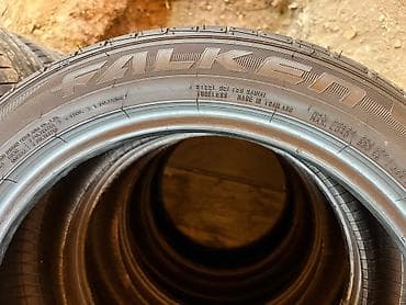 стропа паук: Шины 215 / 50 / R 18, Лето, Б/у, Комплект, Falken — 4