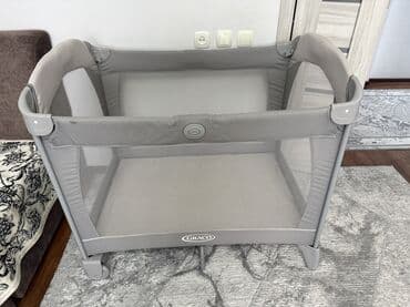 матрасы для манеж: Манеж-кровать, Б/у, Складной — 5