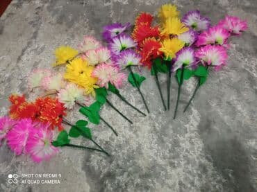 цветы искусственные бишкек: Цветы пластиковые искусственные цветы.
Длина 50см.
50с - 1шт — 9