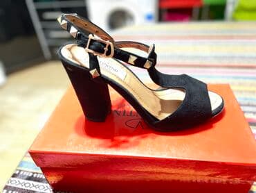 туфли валентино оригинал: Туфли, 35, Valentino, Б/у, цвет - Черный, Самовывоз — 2