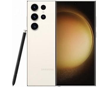 samsung a23: Samsung Galaxy S23 Ultra, Б/у, 256 ГБ, цвет - Бежевый, 1 SIM — 1