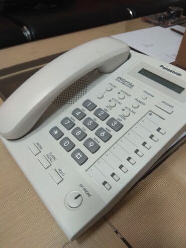 kx tem824ru офисная аналоговая атс panasonic: Стационарный телефон Проводной — 1