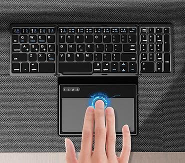 Дом и сад: Клавиатура беспроводная Англо-русская раскладка, черная — 1