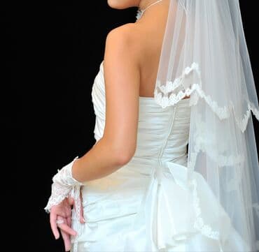 фата на девичник: Продаю свадебное платье Описание: Размер XS, S. Цвет: жемчужный — 4