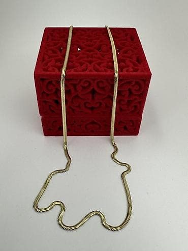 золото трос: Цепь для бензопилы, Якорное, Проба 585, Женские, Новый — 8