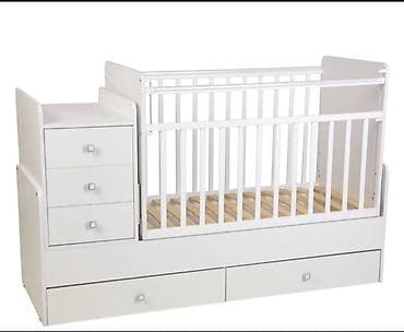 стол транформер: Детская кровать трансформер, Другой тип, цвет - Белый — 1