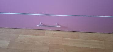 двух ярусная крават: Односпальная кровать, Б/у, С матрасом, длина - 190 см — 4