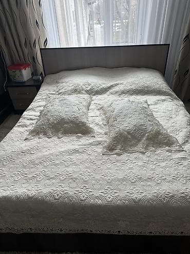 Эмерек гарнитурлары: Спальный гарнитур в современном стиле (комплект из 4 предметов) — 3