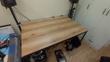 рейтинг офисной мебели: Стол компьютерный \ офисный 137х90х75 Б\У Большой стол из — 3