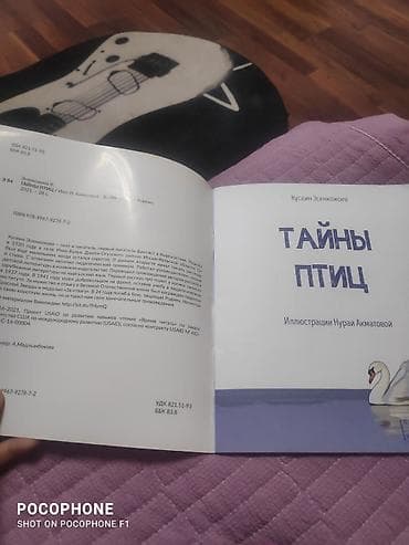 Детские книги: Книга «Тайны птиц» — автор Кусеин Эсенкожоев, иллюстрации Нурай — 2