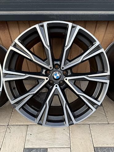 cd 70: Литые Диски R 22 BMW, Комплект, отверстий - 5, Б/у — 4