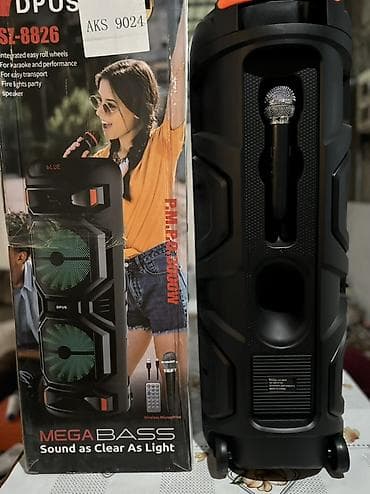 DJ-контроллеры: Портативная акустическая система DPUS SZ-8826 - Мощный звук MEGA — 5
