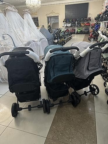 запчасти колясок: Прогулочные коляски с широким сиденьем и большим капюшоном - Тип — 3