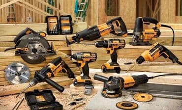 инструменты для работы с кожей: Сдам в аренду Шуруповерты, Пилы, пчелки, Строительные леса — 30