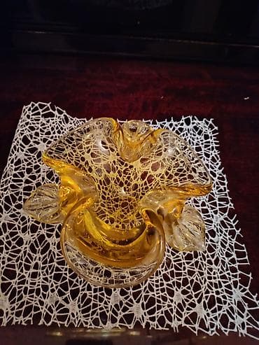 старинные вазы фото: Стеклянные винтажные декоративные вазы/салатницы арт-формы (2 шт.) — 7