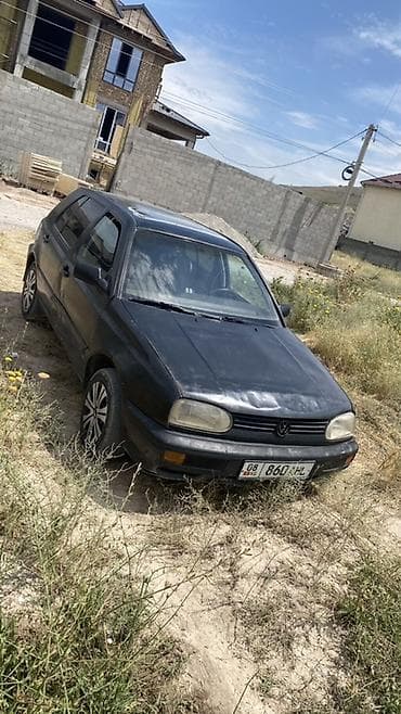 Транспорт: Volkswagen Golf: 1993 г., Хэтчбэк — 4