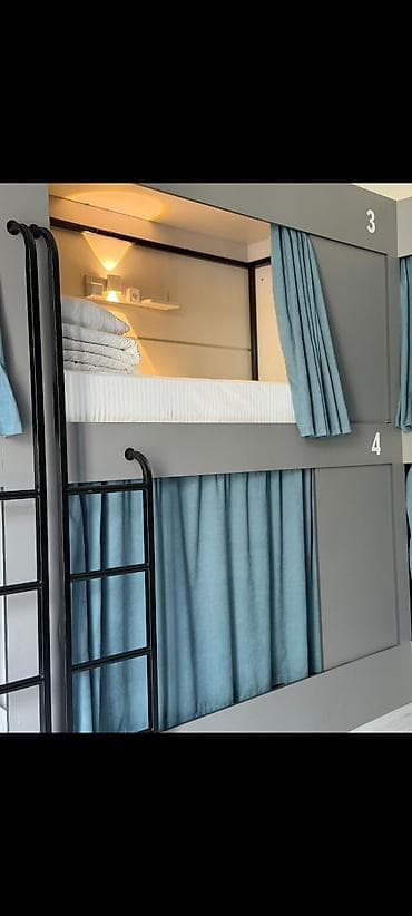 русская: HOSTEL OSH — современный хостел в центре Оша. - Капсульные спальные — 10