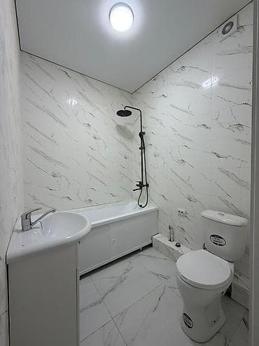 sky: 1 комната, 45 м², Киргизия 1 108 серия, 2 этаж, Евроремонт — 9