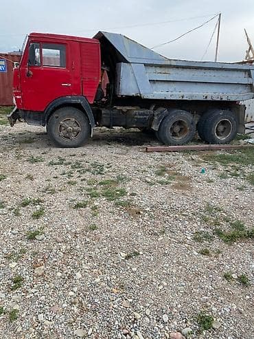 тягач маз: КАМАЗ самосвал, 6x4 Описание: - Классический КАМАЗ с красной кабиной — 4