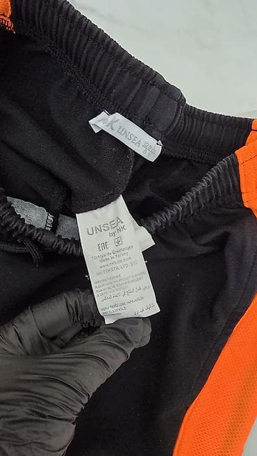 тайские шорты мужские: Джинсы и брюки, цвет - Красный, Б/у — 3