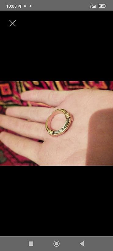 серебро кольца мужские: 925 пробы — 1