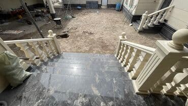 реставрация лестниц: Демонтажные работы, Ремонт фасада, Утепление фасада | Балясины, Молдинг | Гранит, Сары-Таш | Базальт Больше 6 лет опыта — 10