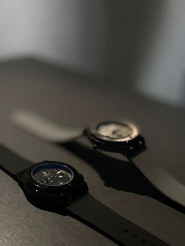 цифровые часы наручные: Часы в стиле Hublot (две модели) - Корпус: массивный круглой формы с — 4