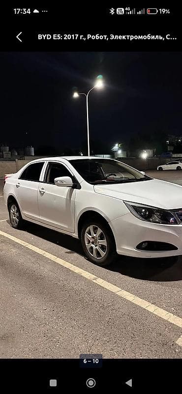 машины byd: BYD E5: 2017 г., Автомат, Электромобиль, Седан — 7