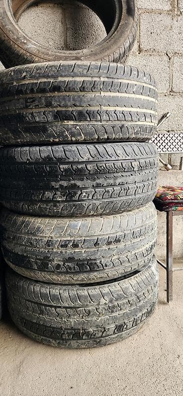 Колеса в сборе 215 / 55 / R 17, Лето, Б/у, Комплект, Легковые, Литые, отверстий - 4 — 2