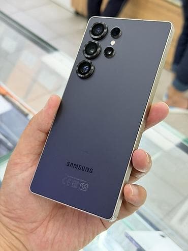 реалии с33: Samsung Galaxy S25 Ultra, Б/у, 512 ГБ, цвет - Черный, 2 SIM — 2