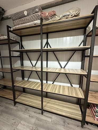 напольная вешалка: Стеллаж Для одежды, Лофт, 200 см * 95 см * 37 см — 6