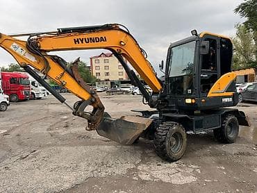 колесный экскаватор купить: Экскаватор, Hyundai, Колесный — 7