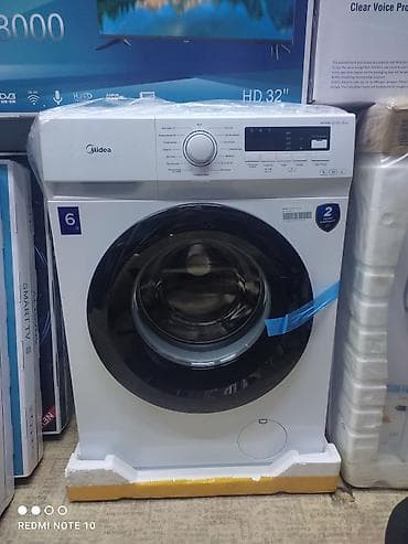 midea: Стиральная машинка Midea MFN60-S1003W Основные характеристики Тип — 10