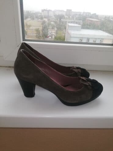 туфли беж цвет: Осенне-весенние туфли. 37 размер. Кожа+замша. Покупала в маг. Lion — 3