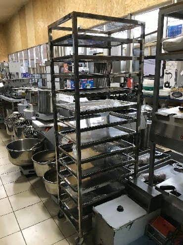 стелаж для хлеба: Шпилька для листов, стеллаж для кондитерской — 1