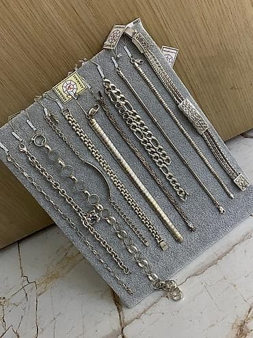 Жеке буюмдар: Билерик, Үлгүсү 925, Эркектердики, Жаңы — 2