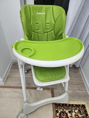 small table: Стульчик для кормления, Другой бренд, Пластик, Другой вид, цвет - Зеленый — 3