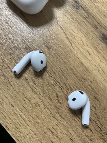 наушники на одно ухо с микрофоном: СРОЧНО 🚨 AirPods 4 (оригинал) — отличное состояние! ОТДАМ ЗА 8500 — 5
