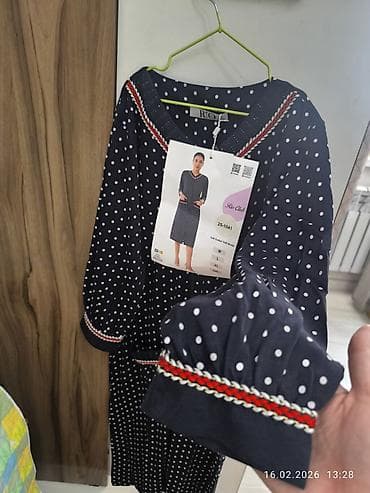 халат баный: Халат, Трикотаж, Турция, M — 8