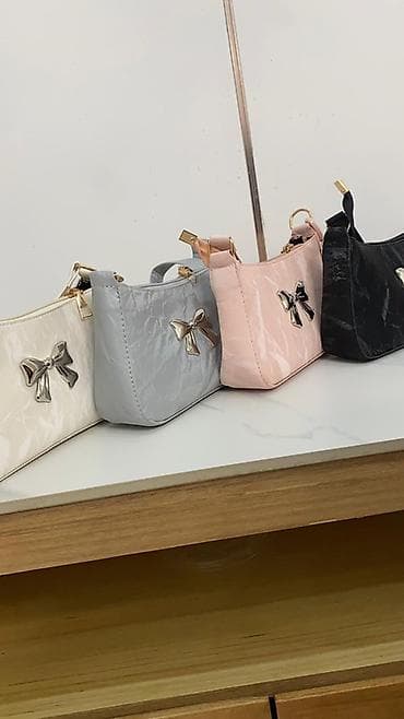 сумки багет: Классическая сумка, Материал: Экокожа, Застежка на молнии, Женские — 2