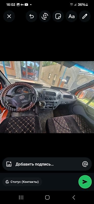 Транспорт: Mercedes-Benz Спринтер: 2003 г., 2.2 л, Кол менен иштөөчү, Дизель, Бус — 2