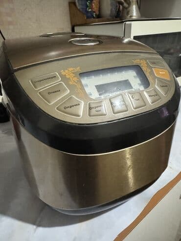 кофейные чашки: Мультиварка б/у с электронным управлением и большим информационным — 1