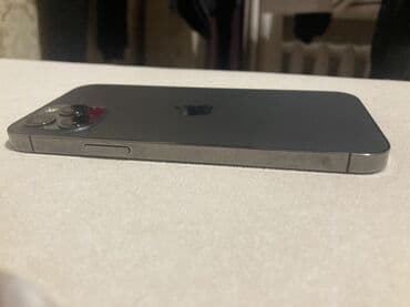 купить бу телефон в ломбарде: IPhone 12 Pro, Б/у, 128 ГБ, Графит, 80 % — 5